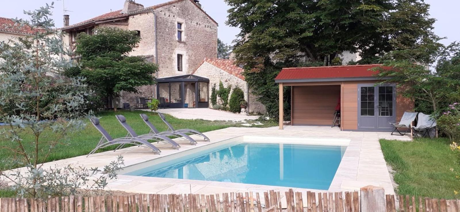 Maison de village, charme et confort Mauroux  Extérieur photo